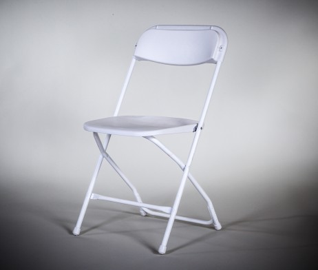 Basic plastic folding chairs