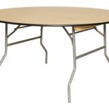 Table, 60″ Wooden Round